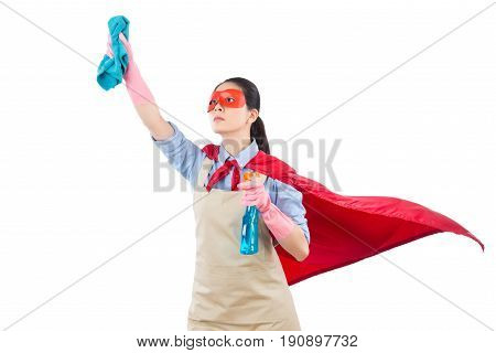 Ready Cleaning Superhero Fly Housewife
