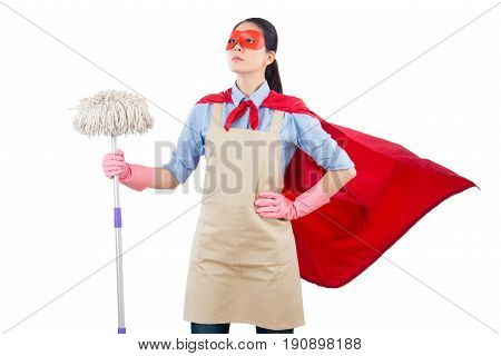 Spring Cleaning Superhero Housewife