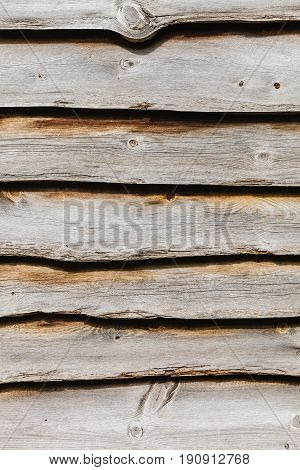 Light Wooden Wall Detail Board Closeup