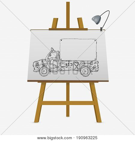 Transport Advertisement Design