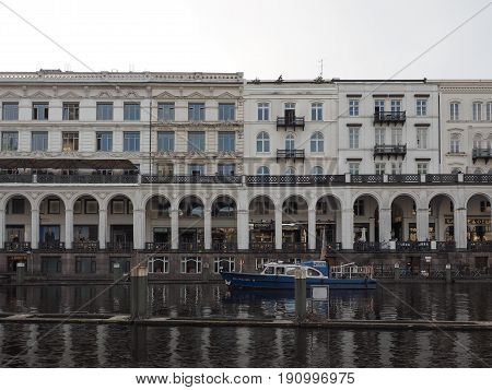 Kleine Alster In Hamburg