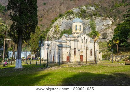 Temple Of St. Simon The Cananite In New Athos In Abkhazia