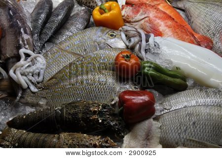 Морепродукты льда
