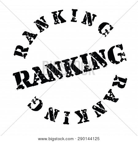 Ranking Stamp On White Background . Label Sticker