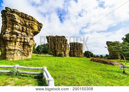 Mor Hin Khaow, Chaiyaphum Province Or The Stonehenge Of Thailand