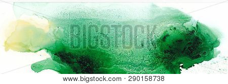 Alcohol Ink Air Texture. Fluid Ink Abstract Background. Art For Design