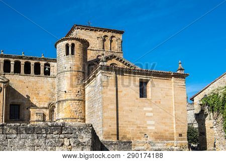Colegiata Church Of Santa Juliana In Santillana Del Mar, Cantabria, Spain.