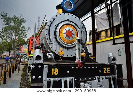 Purulia, West Bengal, India - March 4,2019: Heritage Purulia Queen Train, Manufactured In Paris, In 