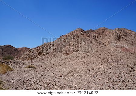 Wadi Shahamon Near Eilat In Southern Israel