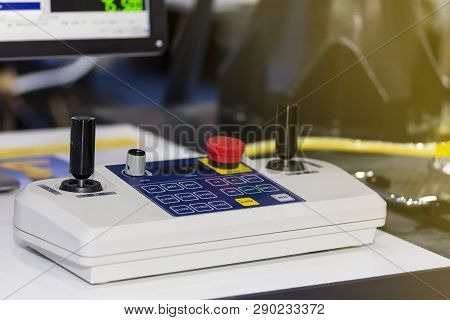 Close Up High Technology And Accuracy Joystick For Cnc Cmm Machine Control On Table