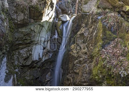 Amazing View Of Kostenets Waterfall, Rila Mountain, Bulgaria