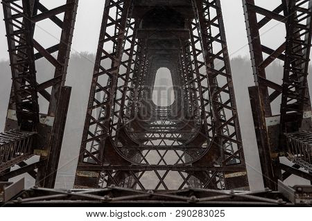 Girders Of Kinzua Bridge