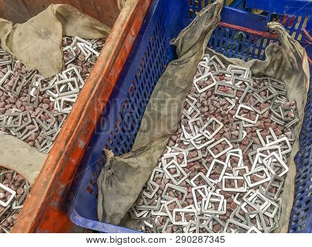 Vibratory Polishing Deburring Material For Finishing Metal Products.