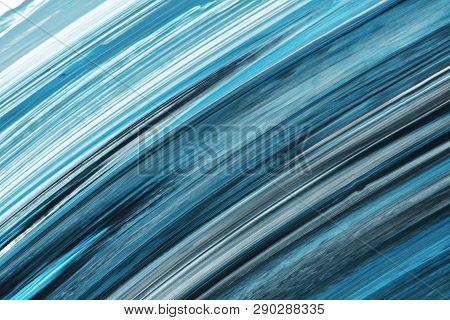 Beautiful Colored Lines In A Random Flow Order.