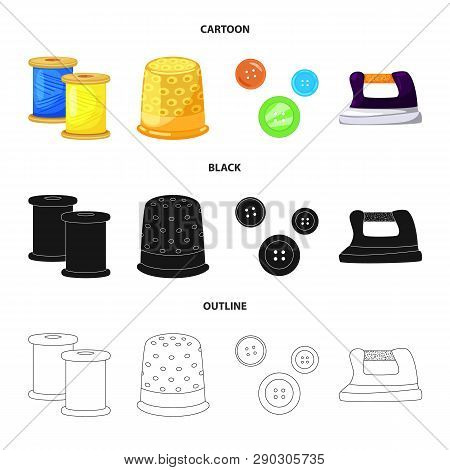 Vector Illustration Of Craft And Handcraft Icon. Collection Of Craft And Industry Vector Icon For St