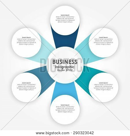 Vector Illustration Of Info Graphic For Team Work Business Concepts