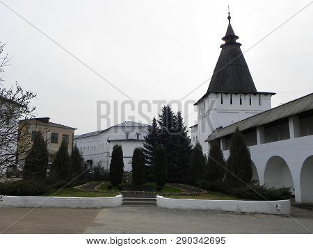 St. Pafnutyev Borovsky Monastery. Kaluga Region. Holy Place, Holiday, Easter, Spring, Bell, Chapel, 