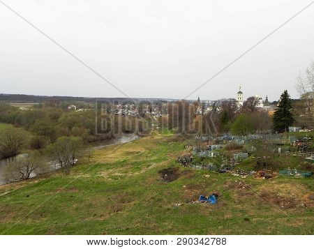 St. Pafnutyev Borovsky Monastery. Kaluga Region. Holy Place, Holiday, Easter, Spring, Bell, Chapel, 
