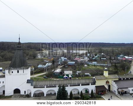 St. Pafnutyev Borovsky Monastery. Kaluga Region. Holy Place, Holiday, Easter, Spring, Bell, Chapel, 