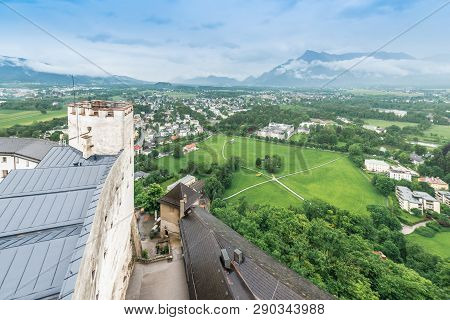 Hohensalzburg Castle In Salzburg, Austria