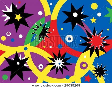 stelle sullo sfondo