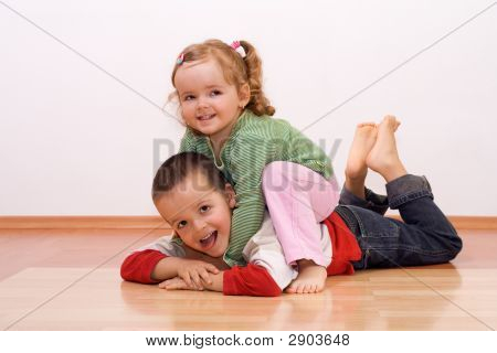 幸せな兄と妹の再生