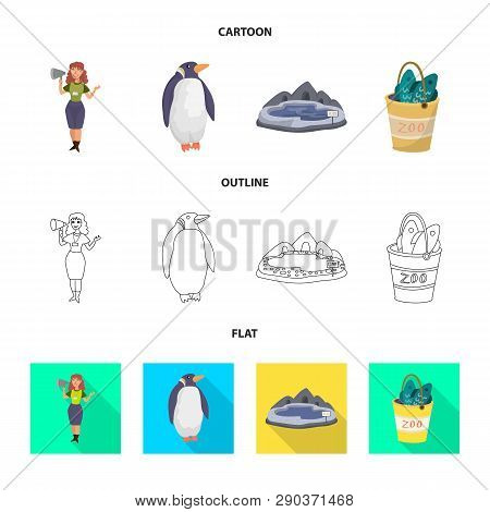 Vector Illustration Of Nature  And Fun  Icon. Set Of Nature  And Entertainment Stock Vector Illustra