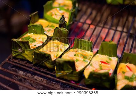 Thai Egg Omelette Barbecue