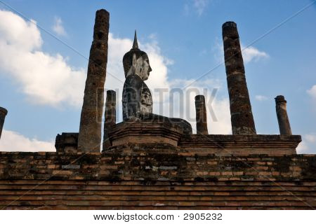Buddha, Sukhothai, Thailandia,