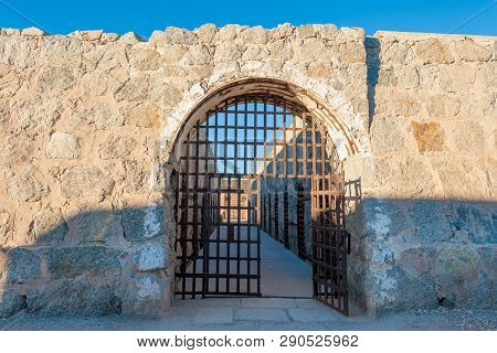Entrance To Yuma Territorial Prison, Arizona State Historic Park, Usa