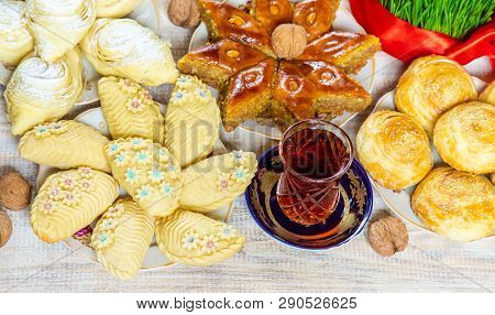 Novruz. Azerbaijani Traditions. New Year. Selective Focus.