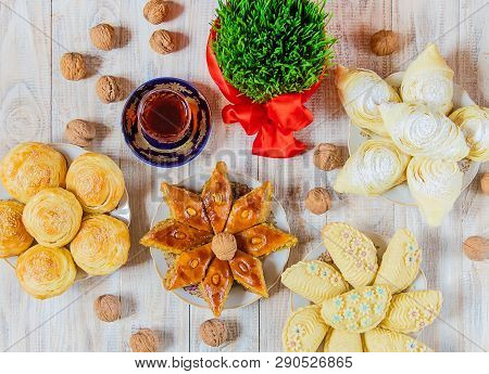 Novruz. Azerbaijani Traditions. New Year. Selective Focus.