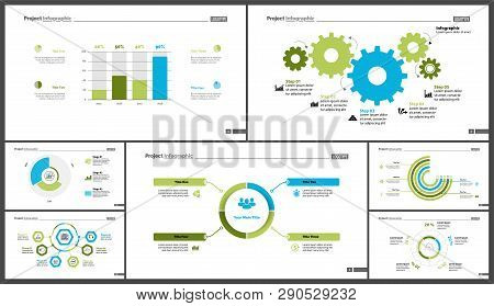 Business Inforgraphic Design Set For Strategy Concept. Can Be Used For Business Project, Annual Repo