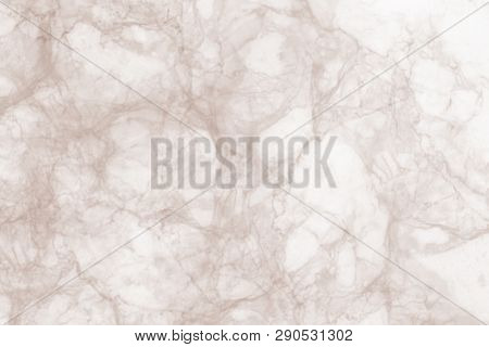 Brown Marbletexture Shot Through With Subtle White Veining (natural Pattern For Backdrop Or Backgrou