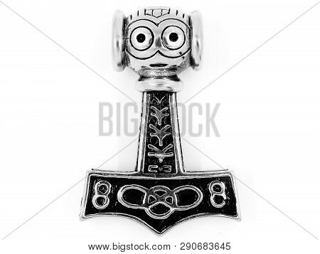 Jewelry Pendant Viking Hammer. Stainless Steel.