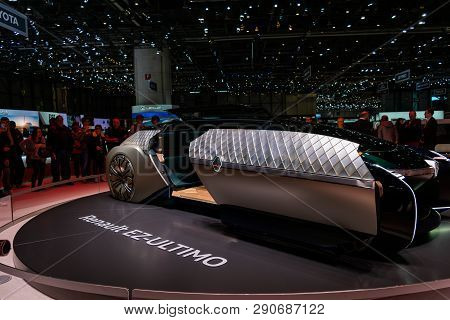 Geneva, Switzerland, March 9, 2019 - International Motor Show