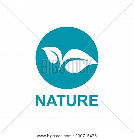 Nature Logo Template, Vector, Icon, Tree, Leaf