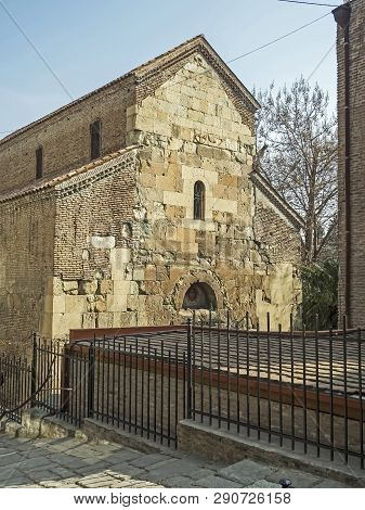 Church Of The Anchiskhati In Tbilisi Was Founded In The 6th Century
