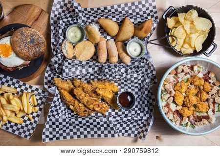 Fast Food From Colombia With Arepas, Tequenos, Empanadas