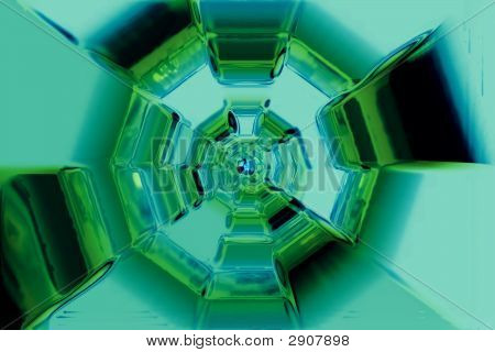 Fondo abstracto de túnel