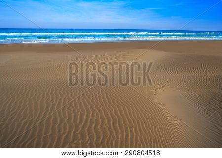 Delta del Ebro Ebre beach Punta del Fangar in Tarragona Costa Dorada Deltebre