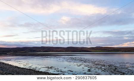 The Beautiful Tongue Lake In Scotland, Uk.