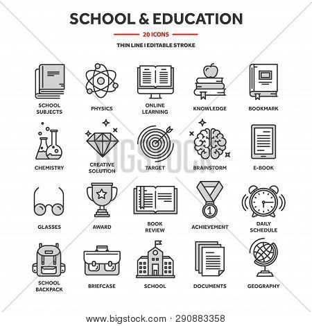 School Education, University. Study, Learning Process. Oline Lessons, Tutorial. Student Knowledge. H