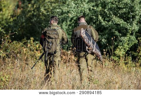 Army Forces. Camouflage. Military Uniform Fashion. Friendship Of Men Hunters. Hunting Skills And Wea