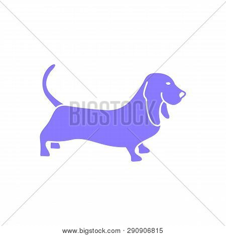 Dog Silhouette Vector. Dog Logo Icon Template