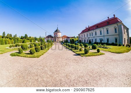 Zolochiv, Ukraine - July, 2017: 17th Century Zolochiv Castle In Summer Light, Lviv Region Ukraine