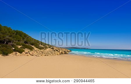 Tarragona Platja Los Capellanes in Costa Dorada of Catalonia Capellans
