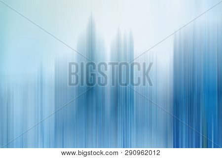 Blue Motion Speed Abstract Background, Motion Effect, Motion Blur Abstract Background, Digitally Gen