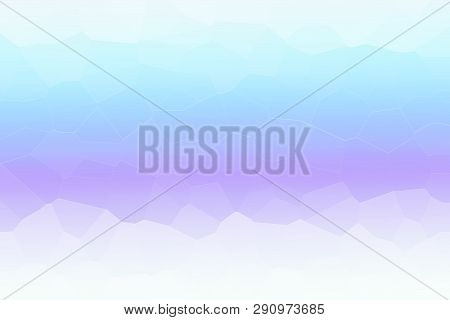 Ocean Blue Polygon Abstract Background