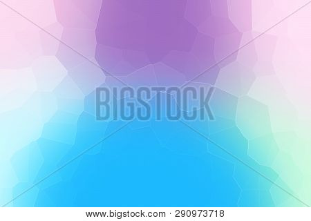 Light Blue, Pink Vector Low Poly Crystal Background. Polygon Design Pattern. Low Poly Illustration,